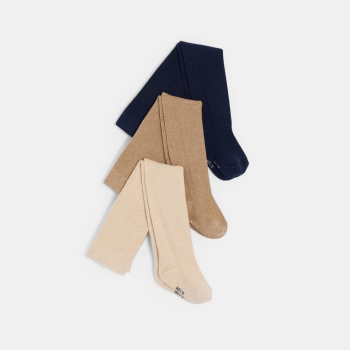 كولون جيد التدفئة سادة من قطن الجيرسيه، بناتي رُضع